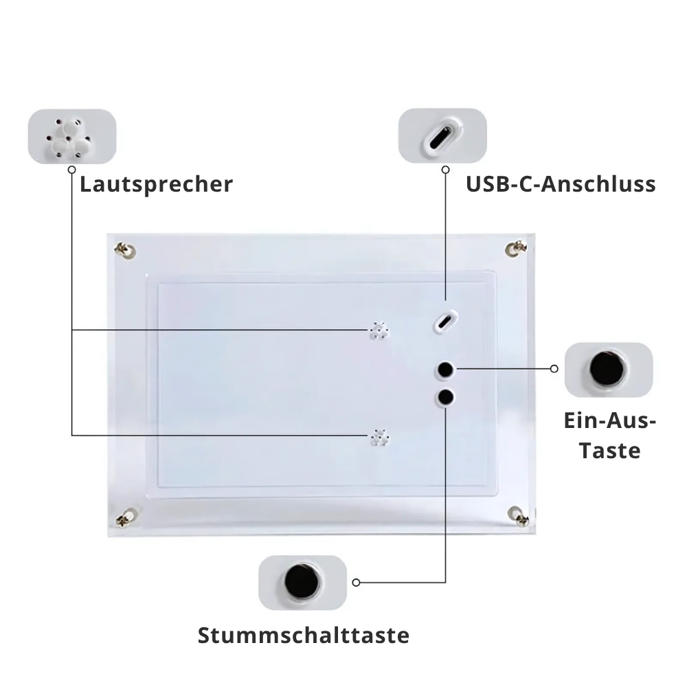 HerzClip© Digitaler Bilderrahmen
