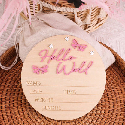 HerzClip© WelcomeBoard Girl