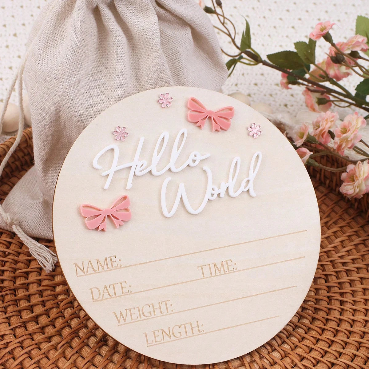 HerzClip© WelcomeBoard Girl